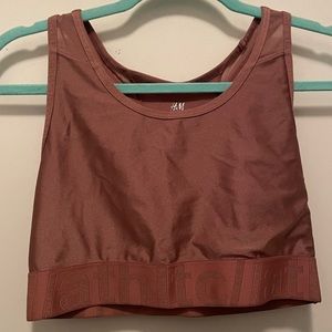 Large Mauve H&M Sports Bra